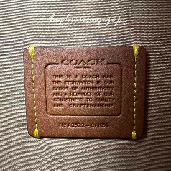 Coach Maggie Tote Bag In Colorblock In Canvas/Gold/Dark Natural Multi CAK59 NWT - Picture 11 of 11